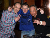DJ Treffen 2011 (v.l. Franky, Fredi und Stefan)